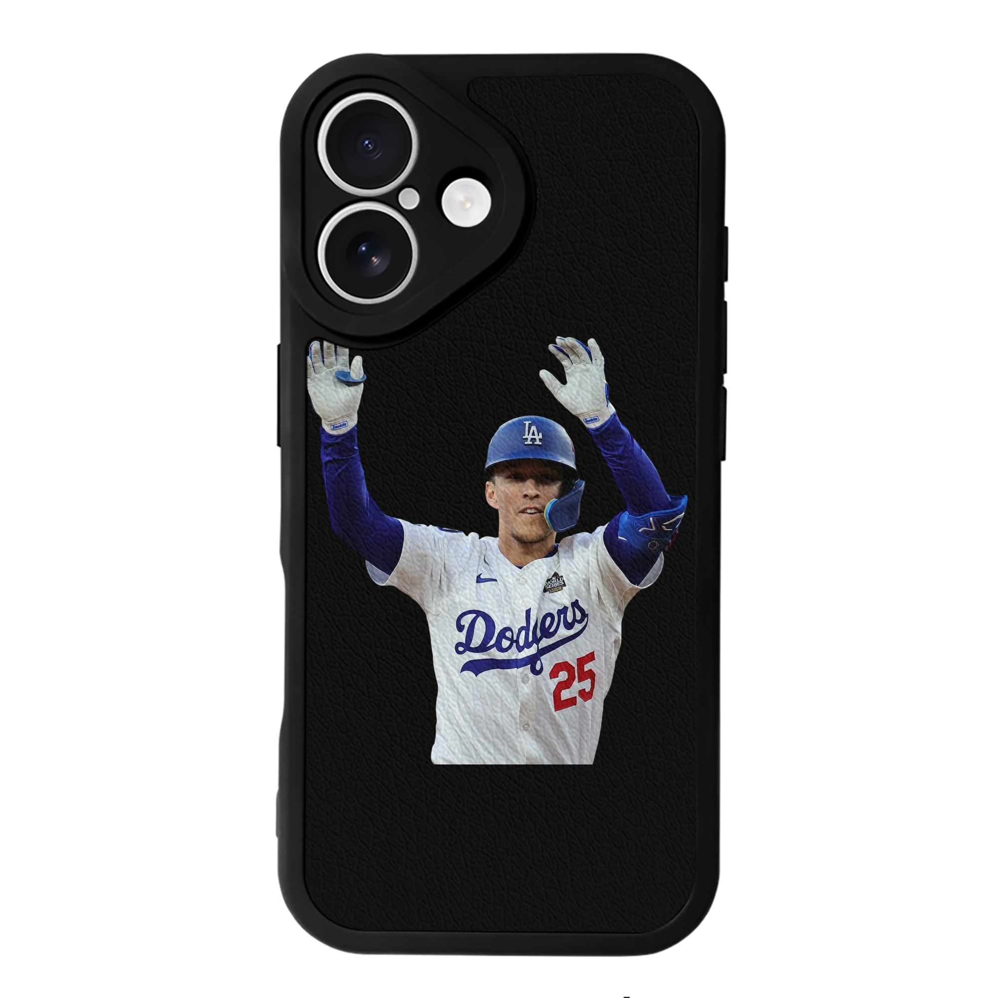  IPhone 16 Silicone Leather Case – UV Print, Lambskin Texture – Perfect Fit, Wireless Charging Compatible, Scratch Resistant, Precise Cutouts – Stylish Protection For IPhone 16